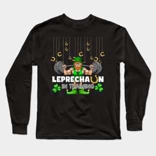 Saint Patty Shenanigan Lucky Leprechaun in Training Long Sleeve T-Shirt